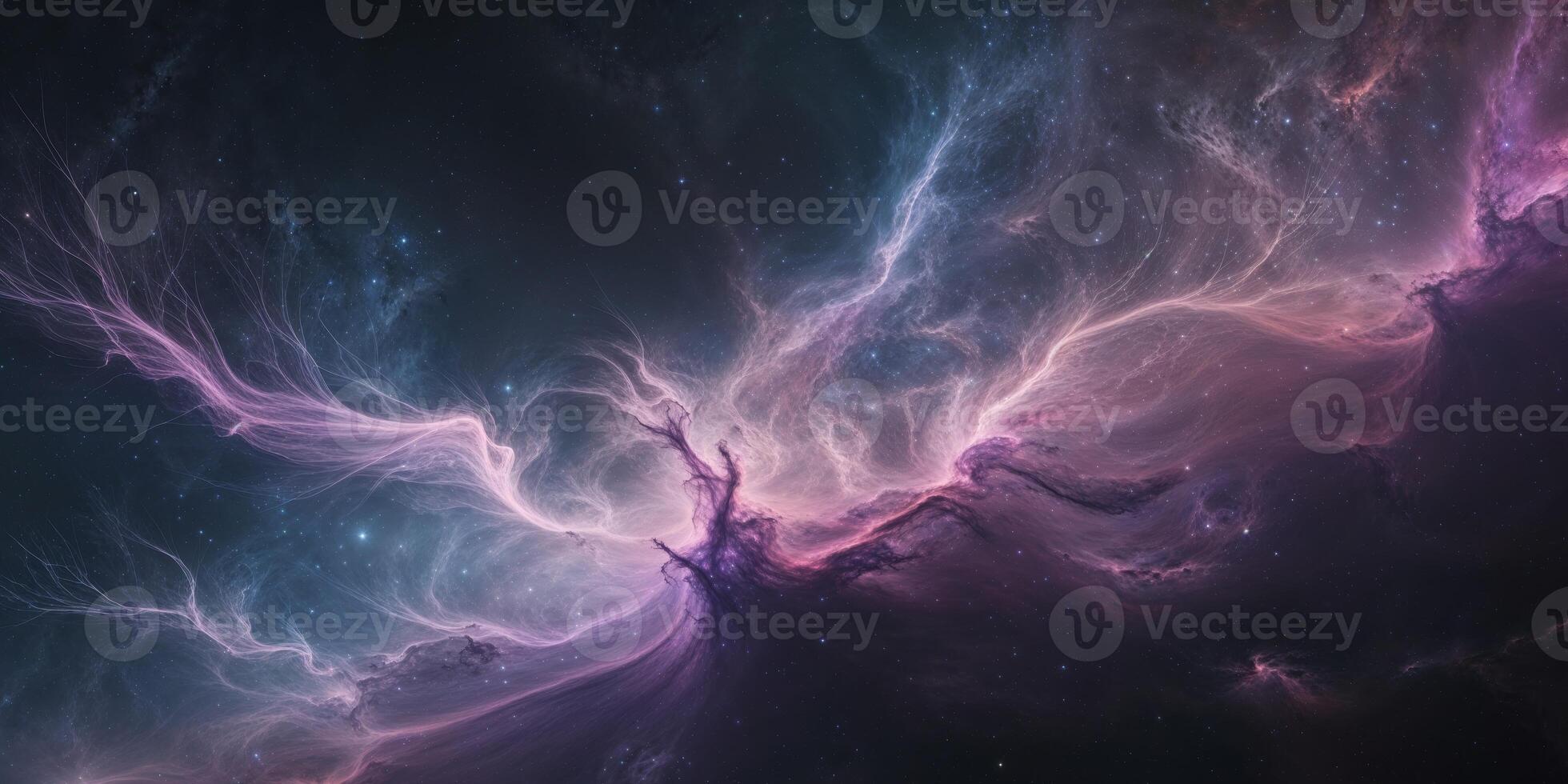 Celestial Nebula A Cosmic Dance of Color and Light. photo