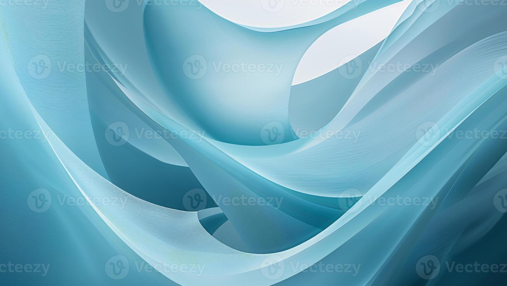 A blue and white abstract design photo