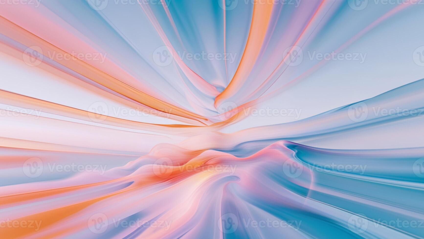 Colorful Abstract Background With Fluid Motion and Depth photo
