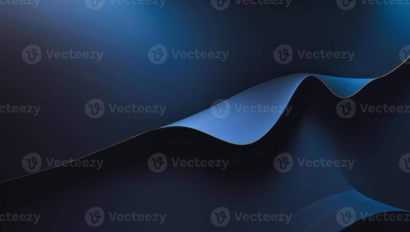 A dark blue background with a wave pattern photo
