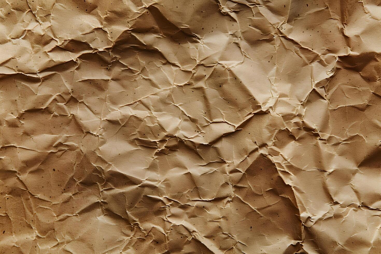 Highly Detailed Wrinkled Paper Surface with Natural Creases and Shadows photo