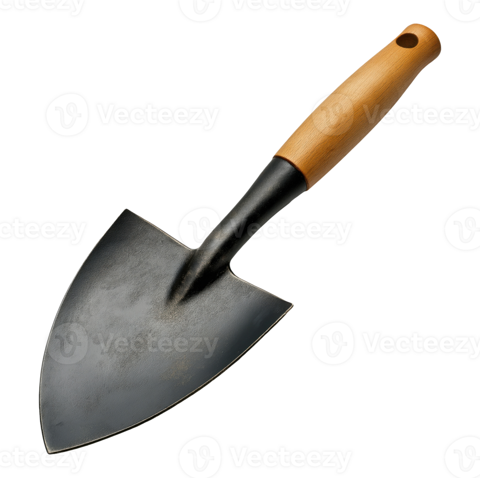Garden trowel isolated on transparent background png