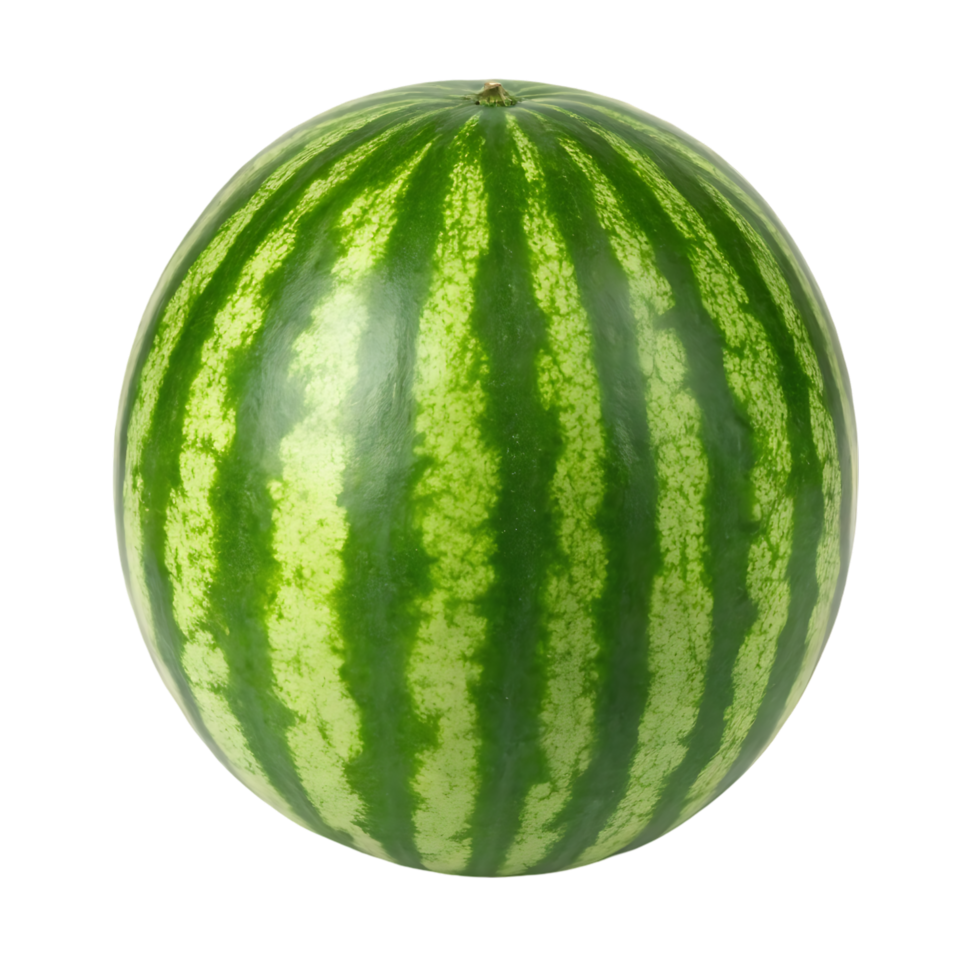 Whole watermelon isolated png