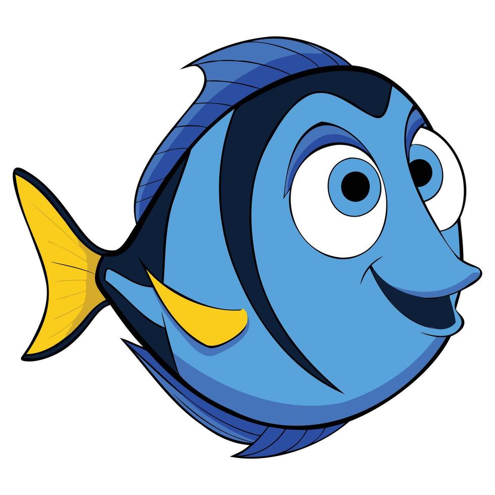 Tropical Fish Art vector