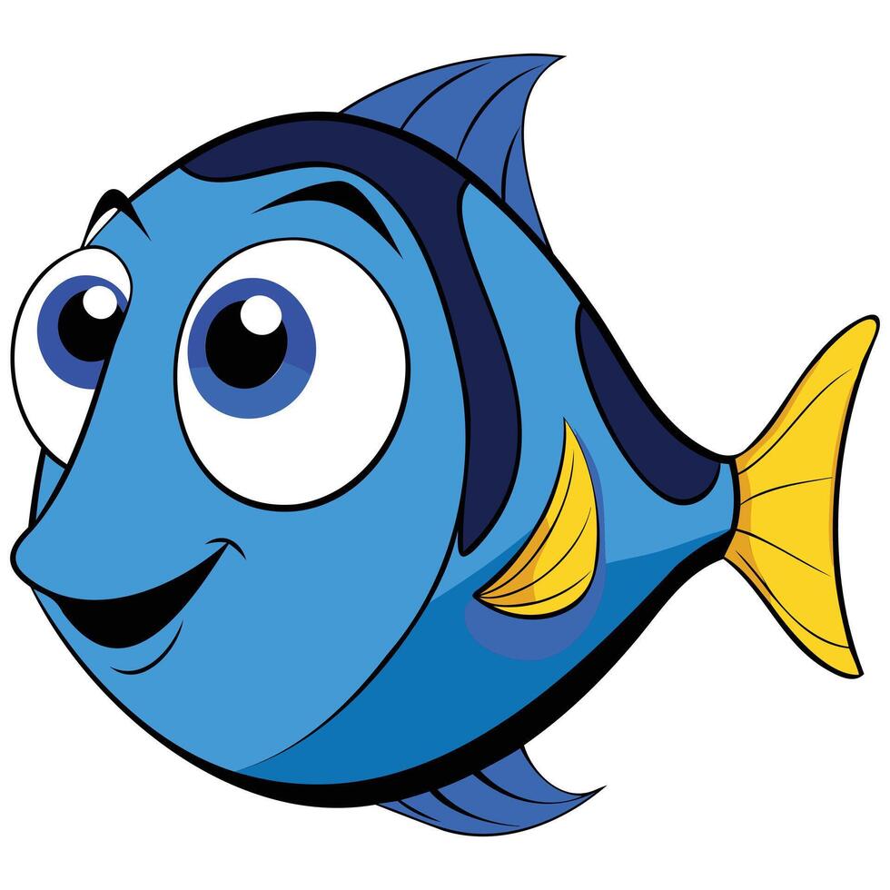 Modern Fish Graphic vector