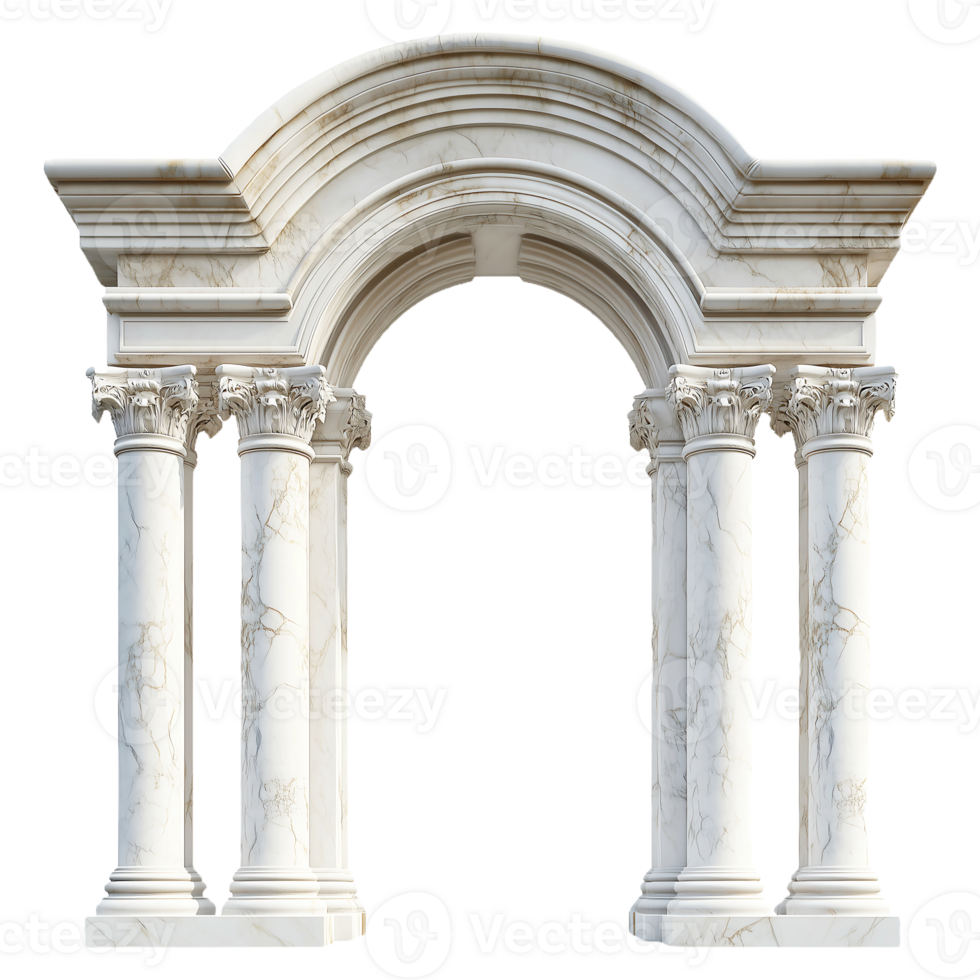 Classic Marble Arch Timeless Architectural Design png