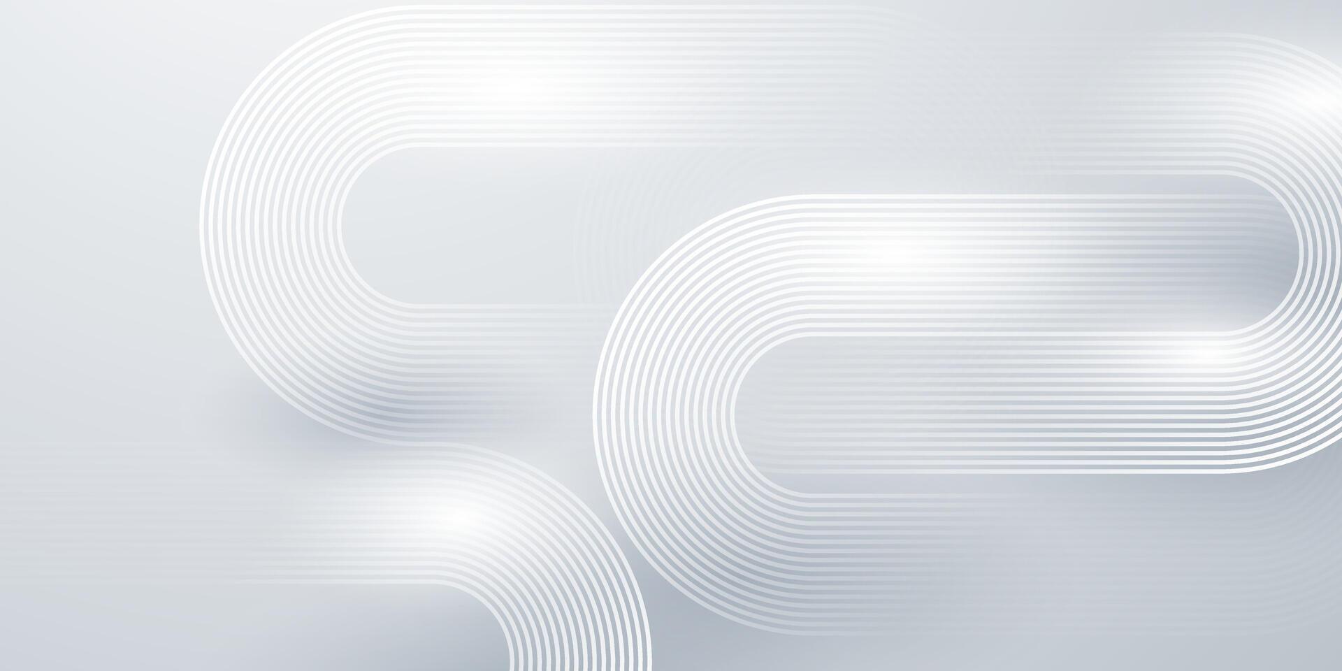 Abstract background with lines and curves vector
