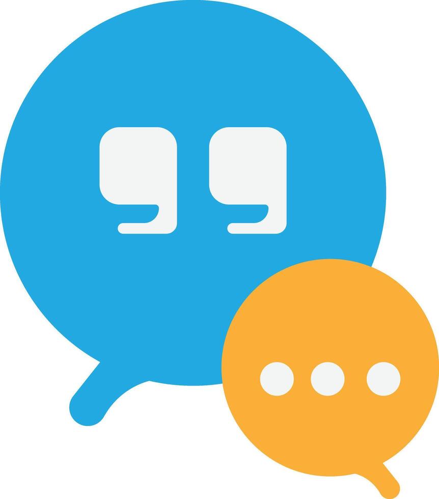 Quote Text Quotation Feedback vector