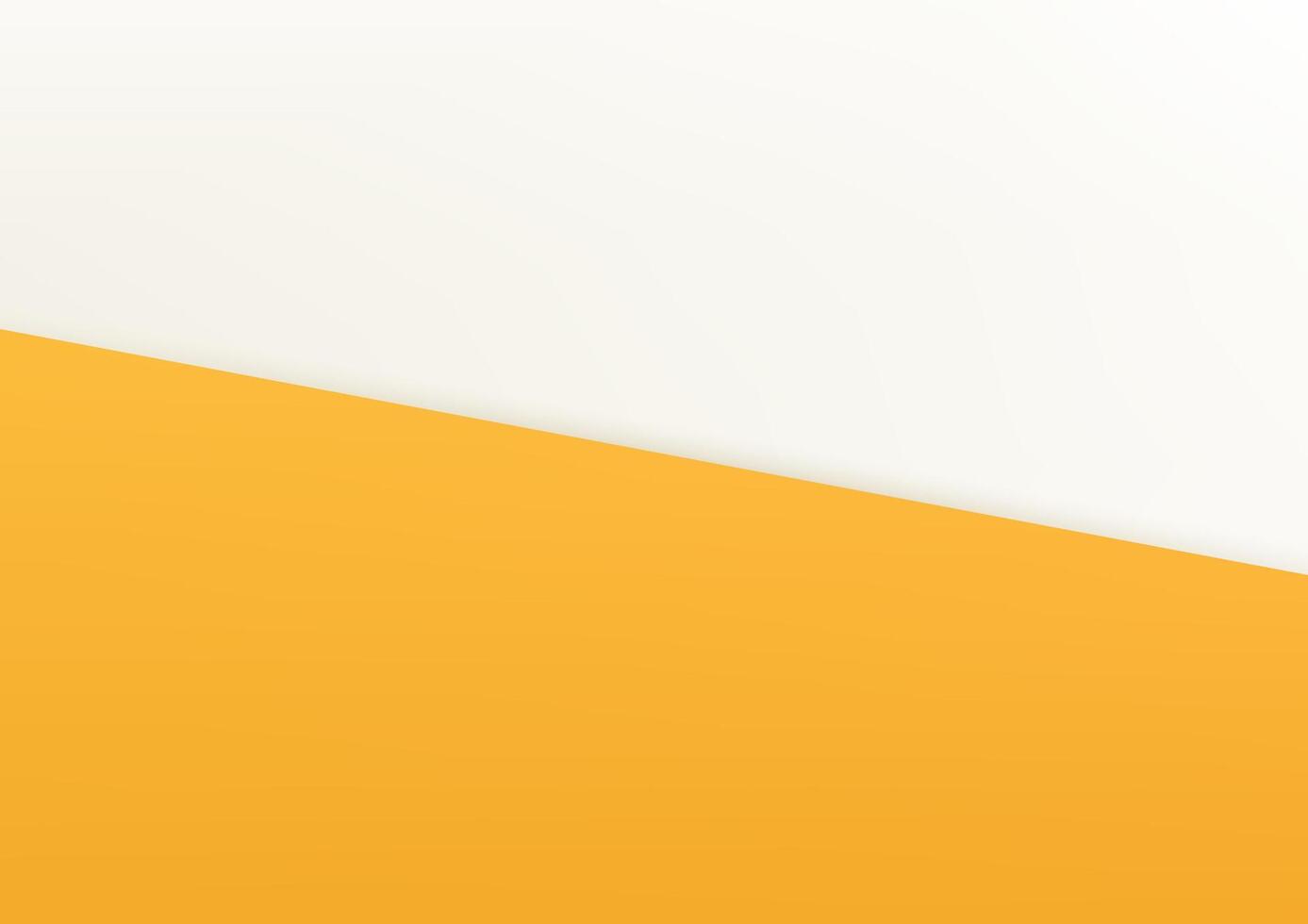 Empty yellow and white studio background space for selling products, backdrop, wallpaper, background, text. Gradient table. illustration. vector