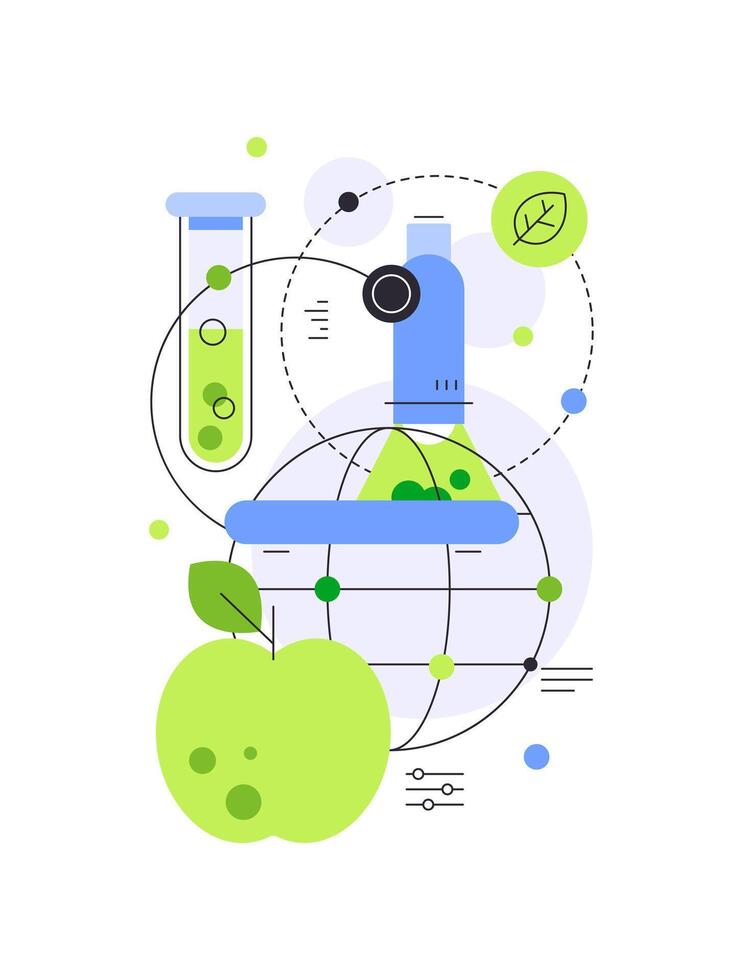 Bio sciences and laboratory research,Biotechnology vector