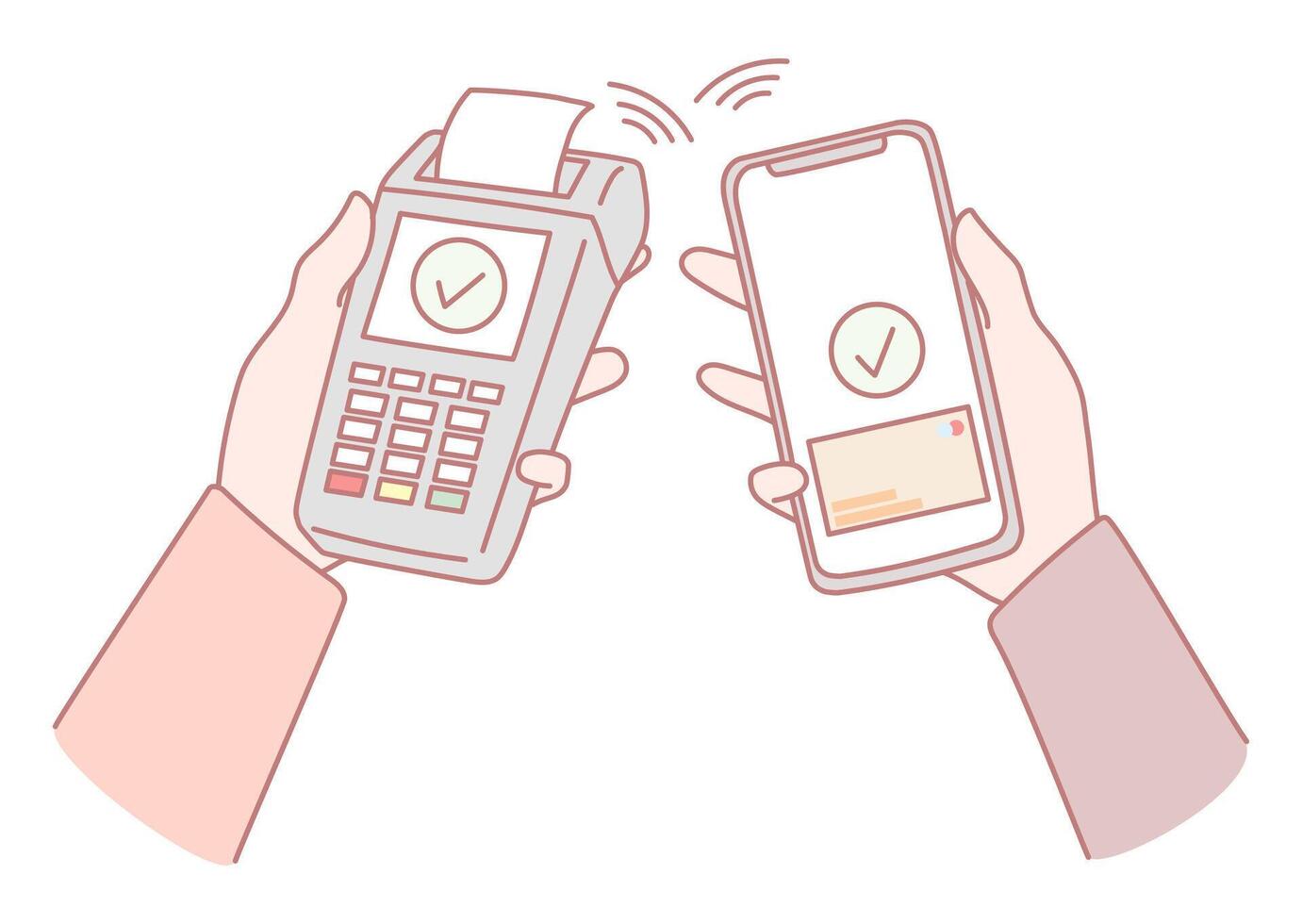 Mobile Payment Technology Effortless and Contactless Transactions Simplified for Everyone vector