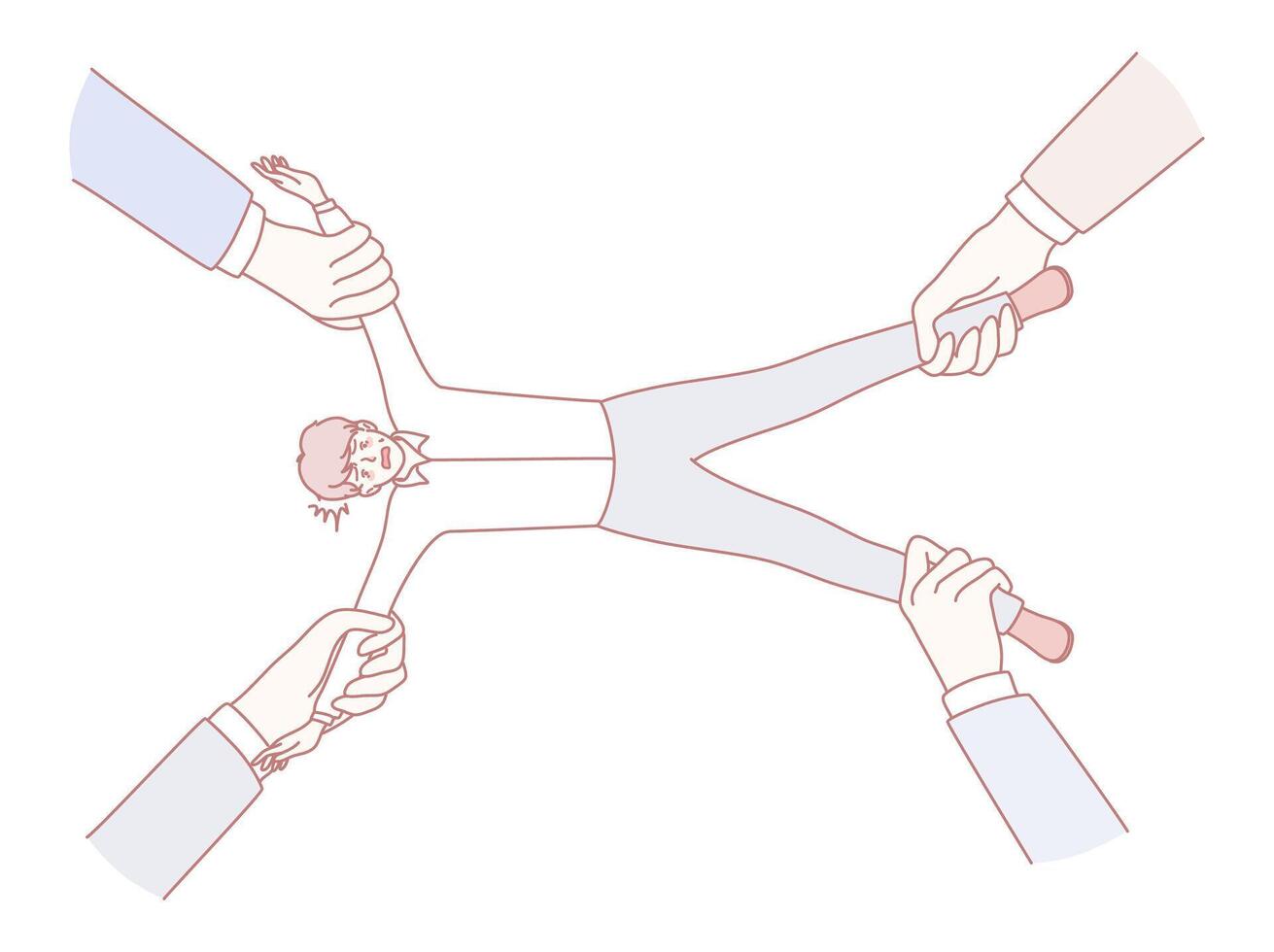 The constant strain of competing forces exerted on an individual can be quite overwhelming vector