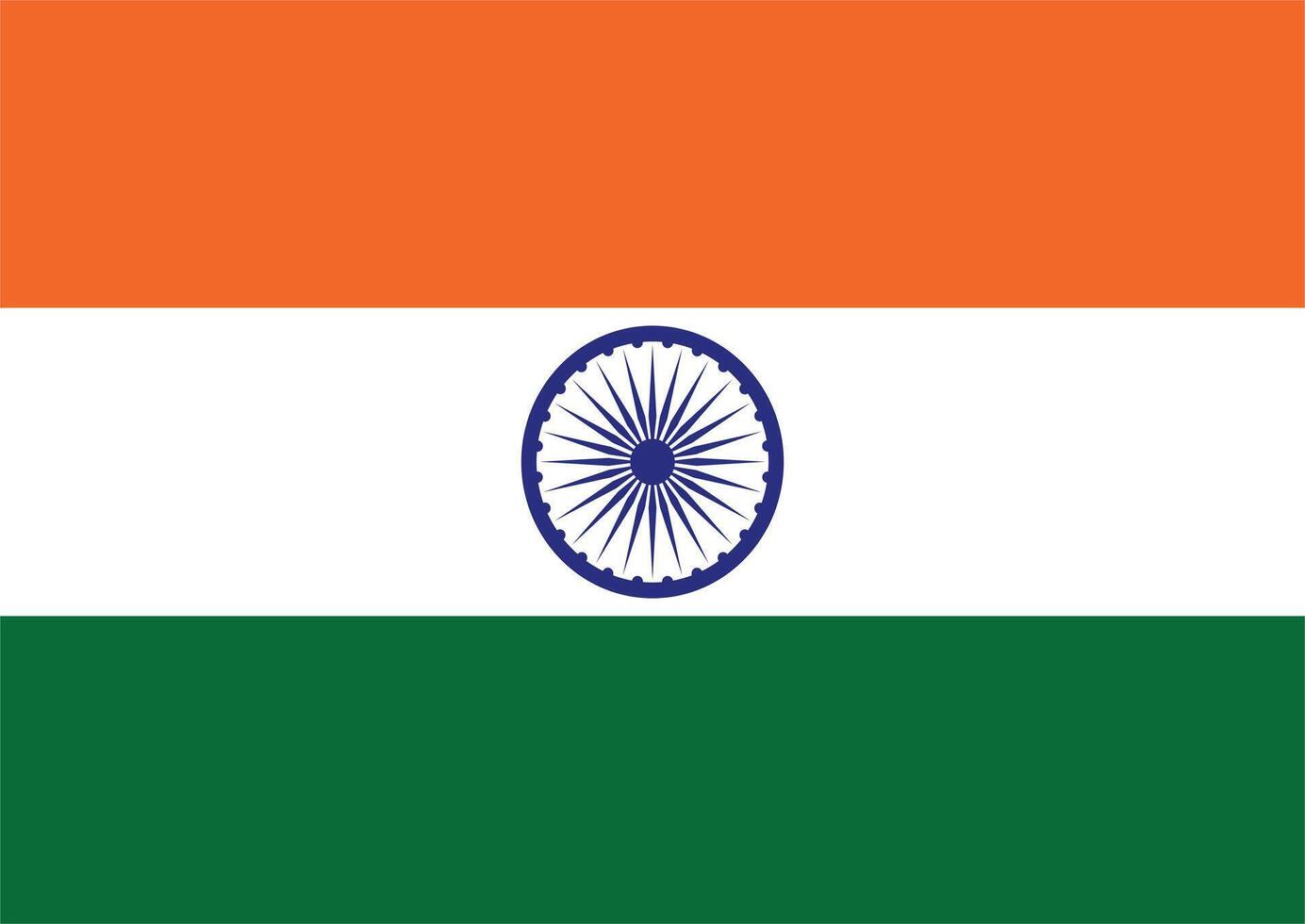 India flag stock image. vector
