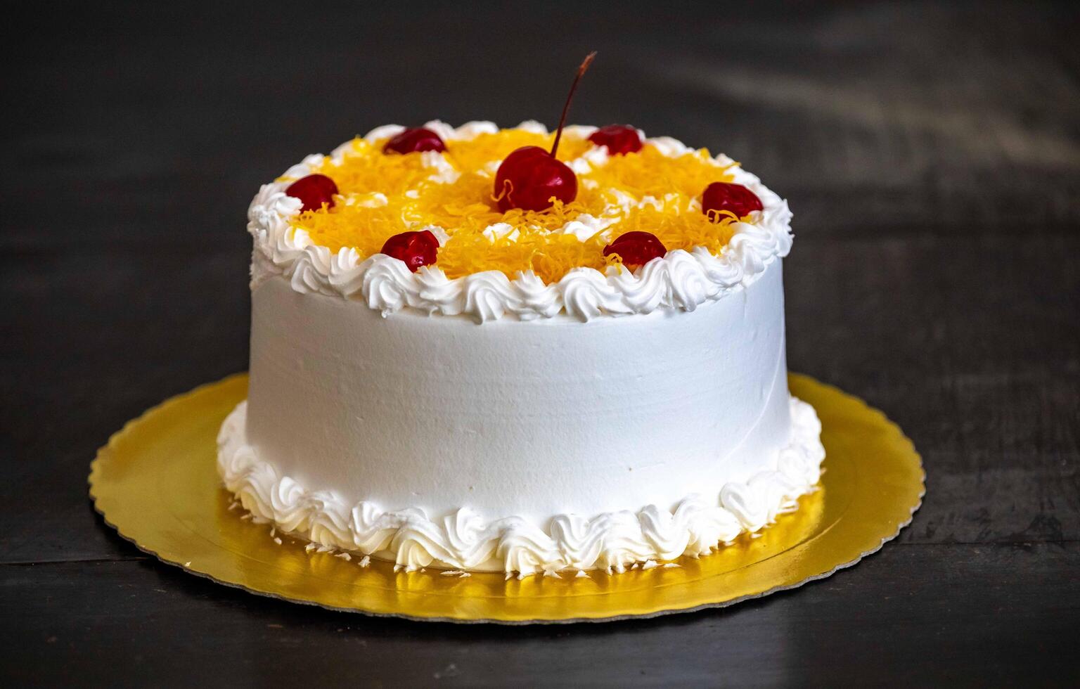Classic Marta Rocha cake pie developed in honor of Miss Brazil made with egg thread, baba de moca, walnuts, cherry and dried plum 4 photo
