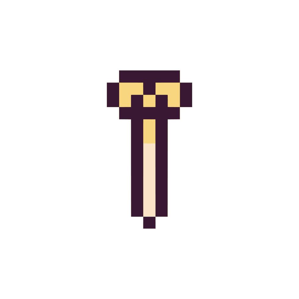 nail tool pixel vector