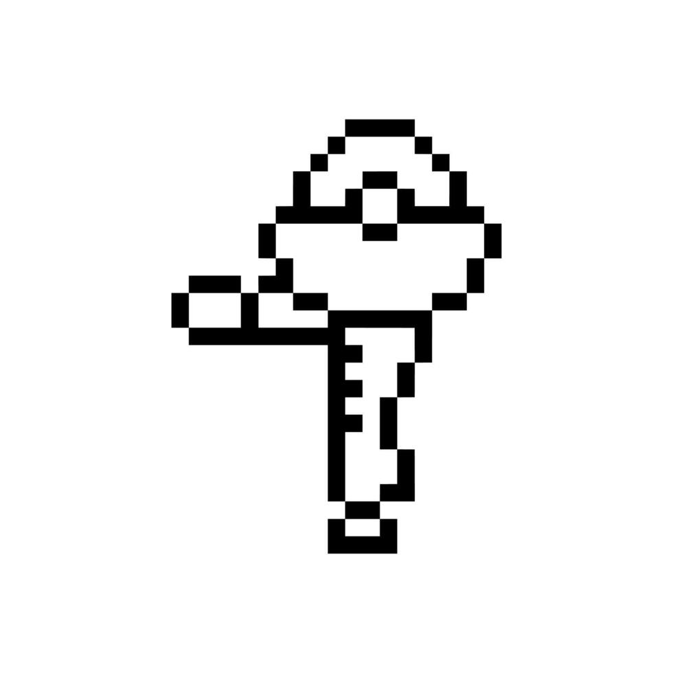 grinder pixel art vector