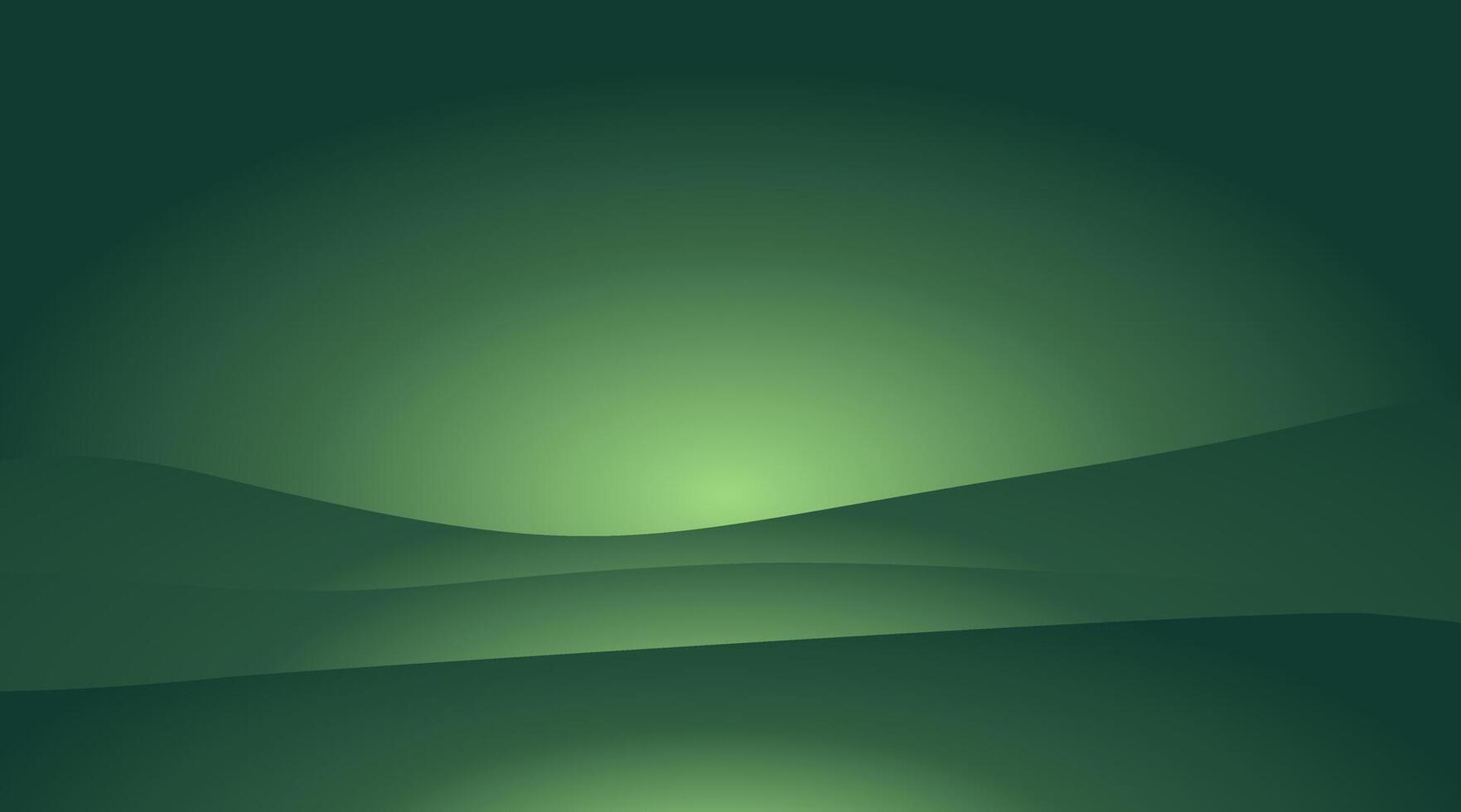 Green Gradient Background Abstract Landscape Social Media Platform vector
