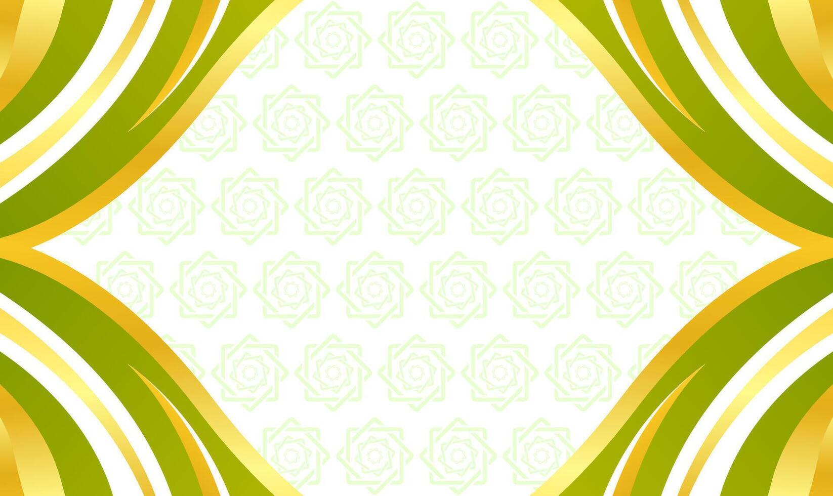 Festive Islamic Background Light Green Arabesque Pattern for Celebrations vector