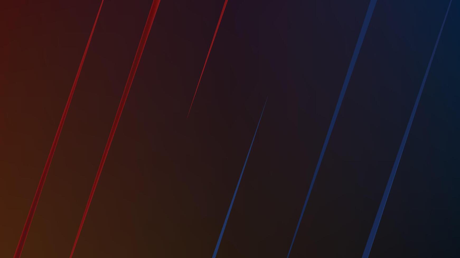 Dynamic Abstract Pattern With Blue and Red Lines Against a Dark Background Creates Vibrant Visual Interest vector