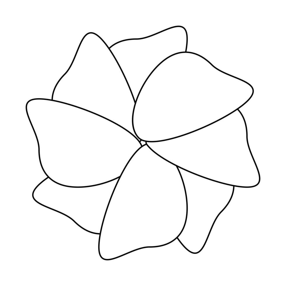 flowers simple line, line floral icon, flower outline shaped, flora art stroke vector