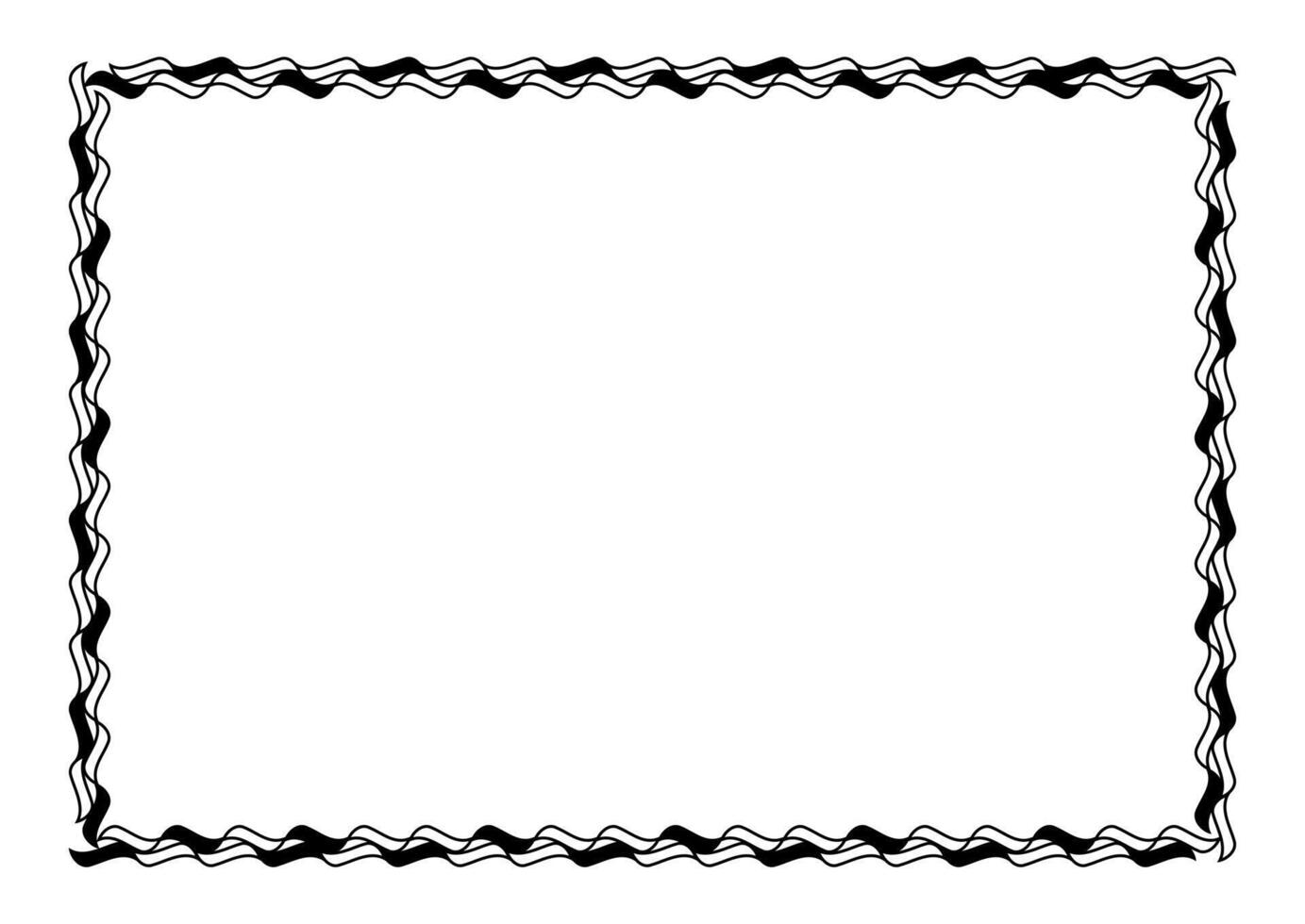 rectangle graphic frame, border frame graphic simple, art line frame vector