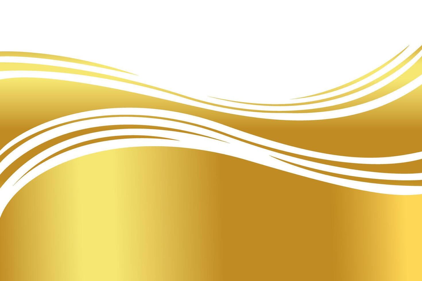 gold gradient for banner, golden wavy shape, gold wave curve on white background, golden wave corner shape for banner, stripes ribbon gold graphic, striped gold gradient luxury vector