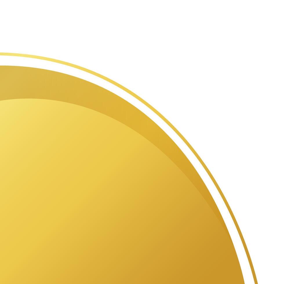 golden wave shape for corner border certificate frame, gold wave curve for banner decoration, golden wave corner shape for element, stripes ribbon graphic gold vector