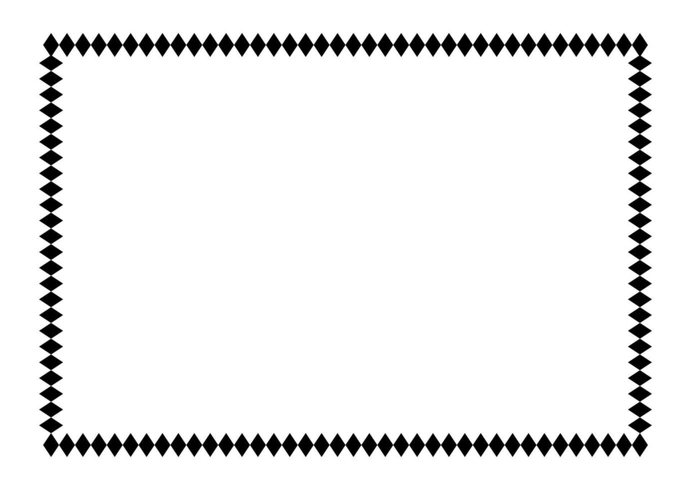 rectangle a4 frame, border graphics simple, art line frame vector