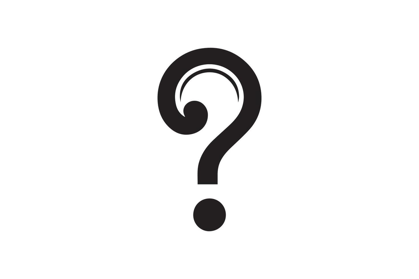 Question mark icon illustration vector