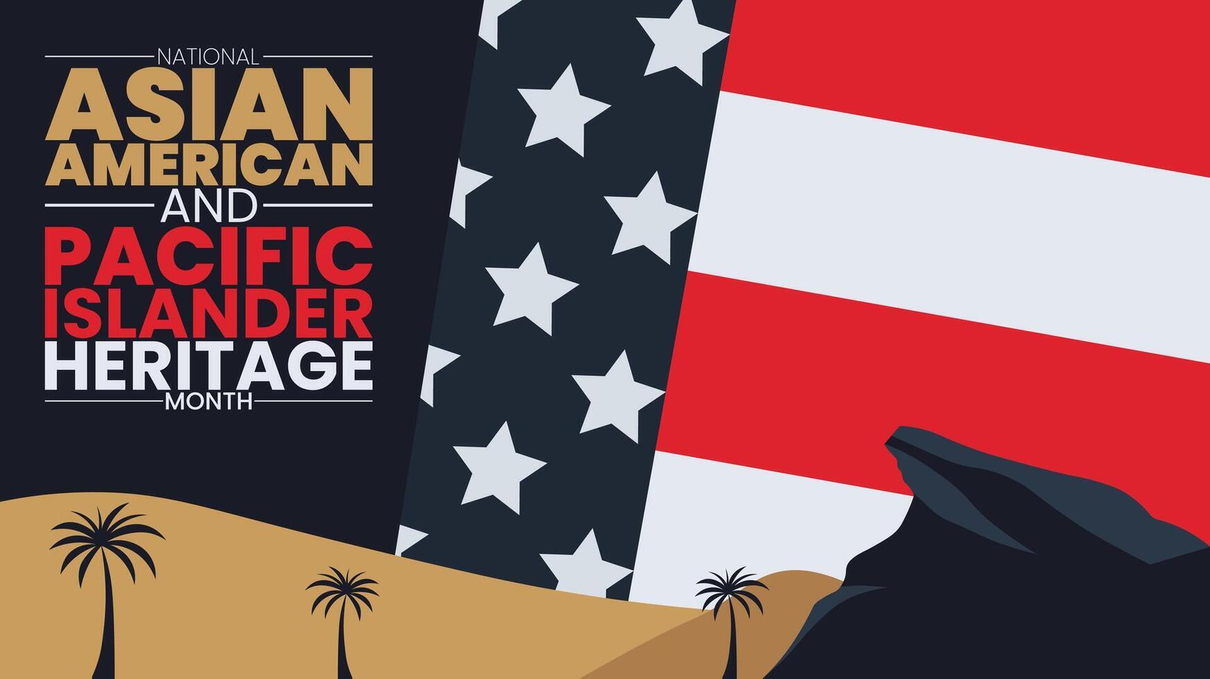 AAPI Heritage Month, Strength in Culture and Community vector