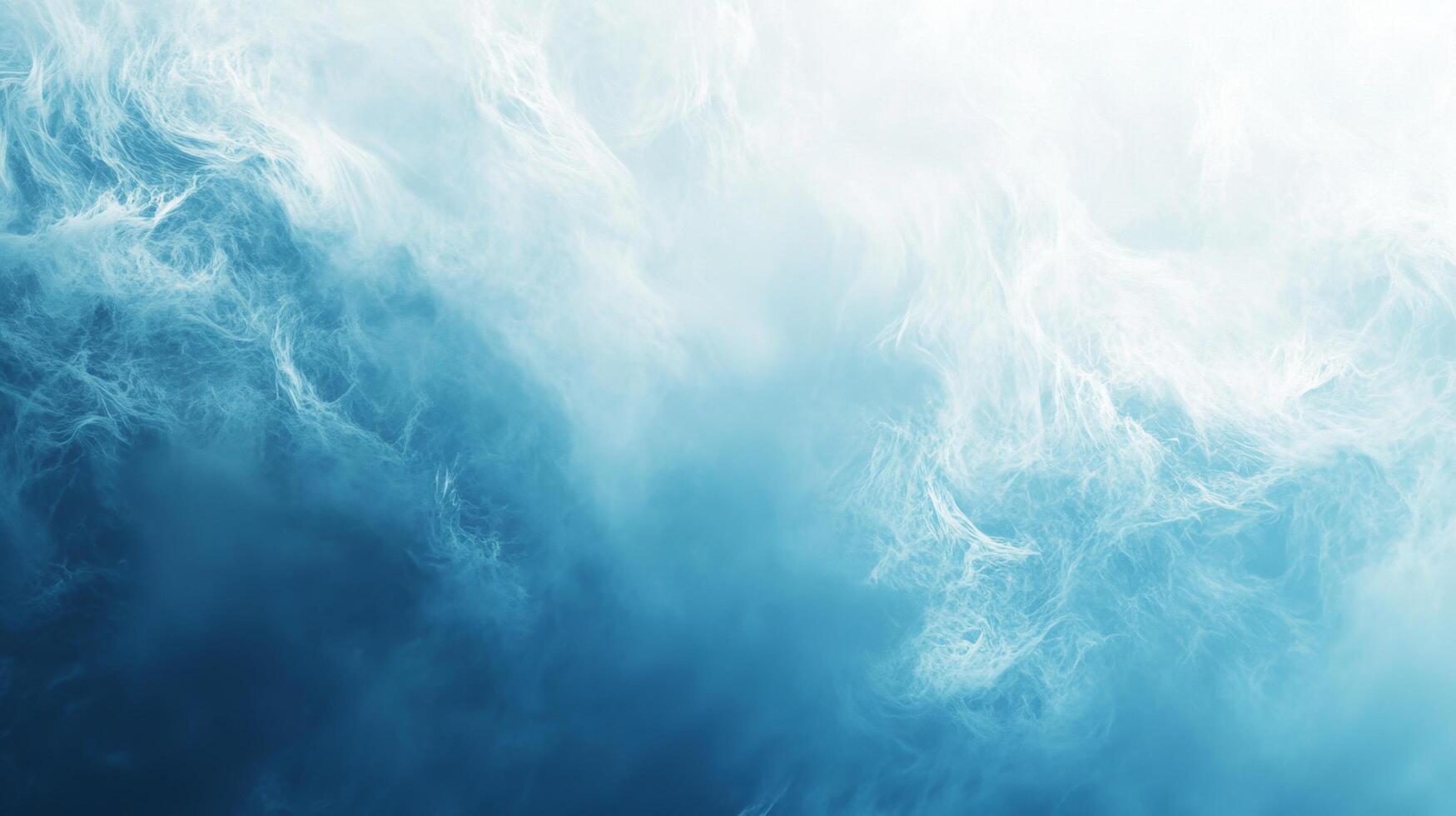 A blue and white background with smoke coming out of it photo