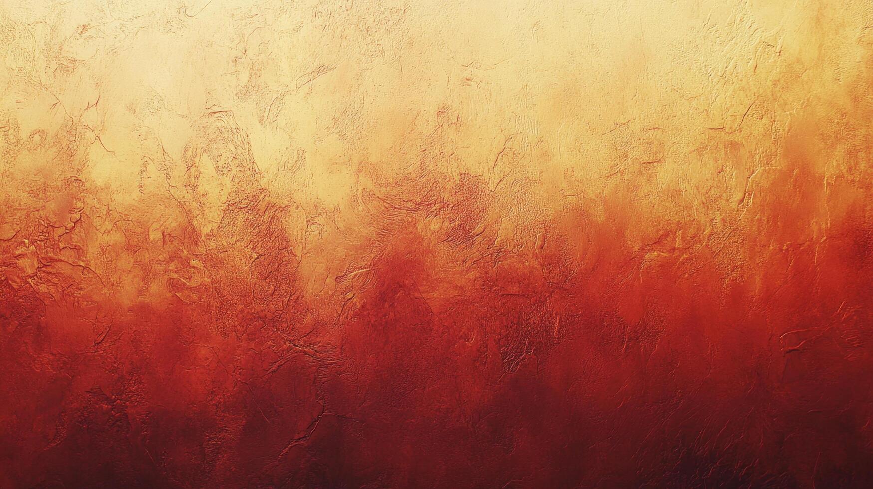 A painting of a red and orange background photo