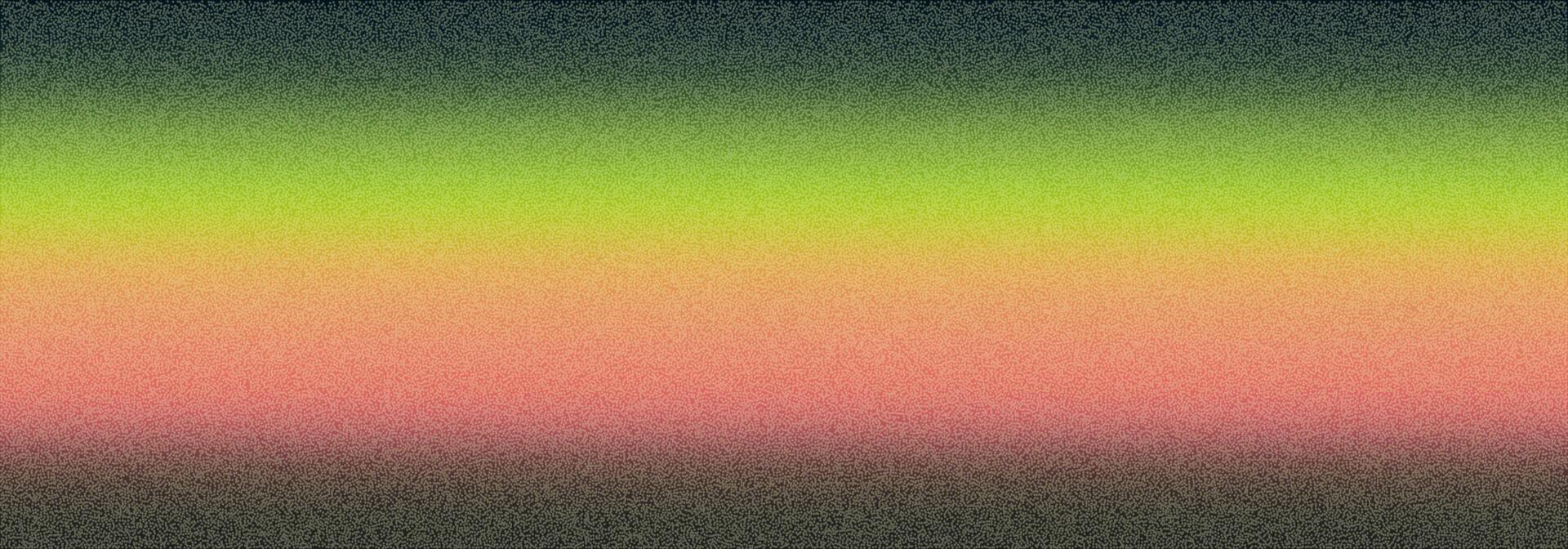 Grainy gradient background with soft mesh texture and noisy effect. Colorful blend of green, pink, and black tones. Modern digital backdrop for creative design. vector