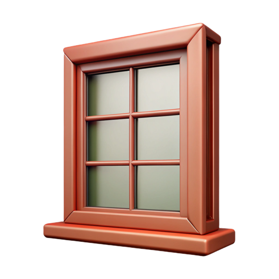 impressive artistic Window frame authentic png