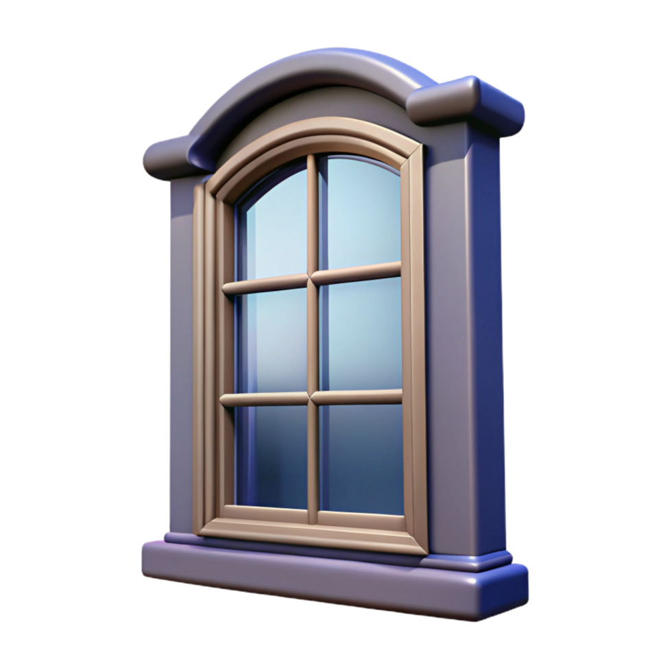 vibrant rustic Window frame high resolution png