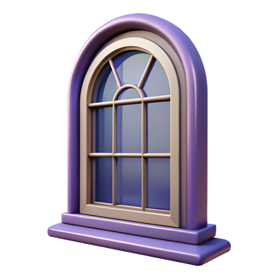 impressive abstract Window frame authentic png