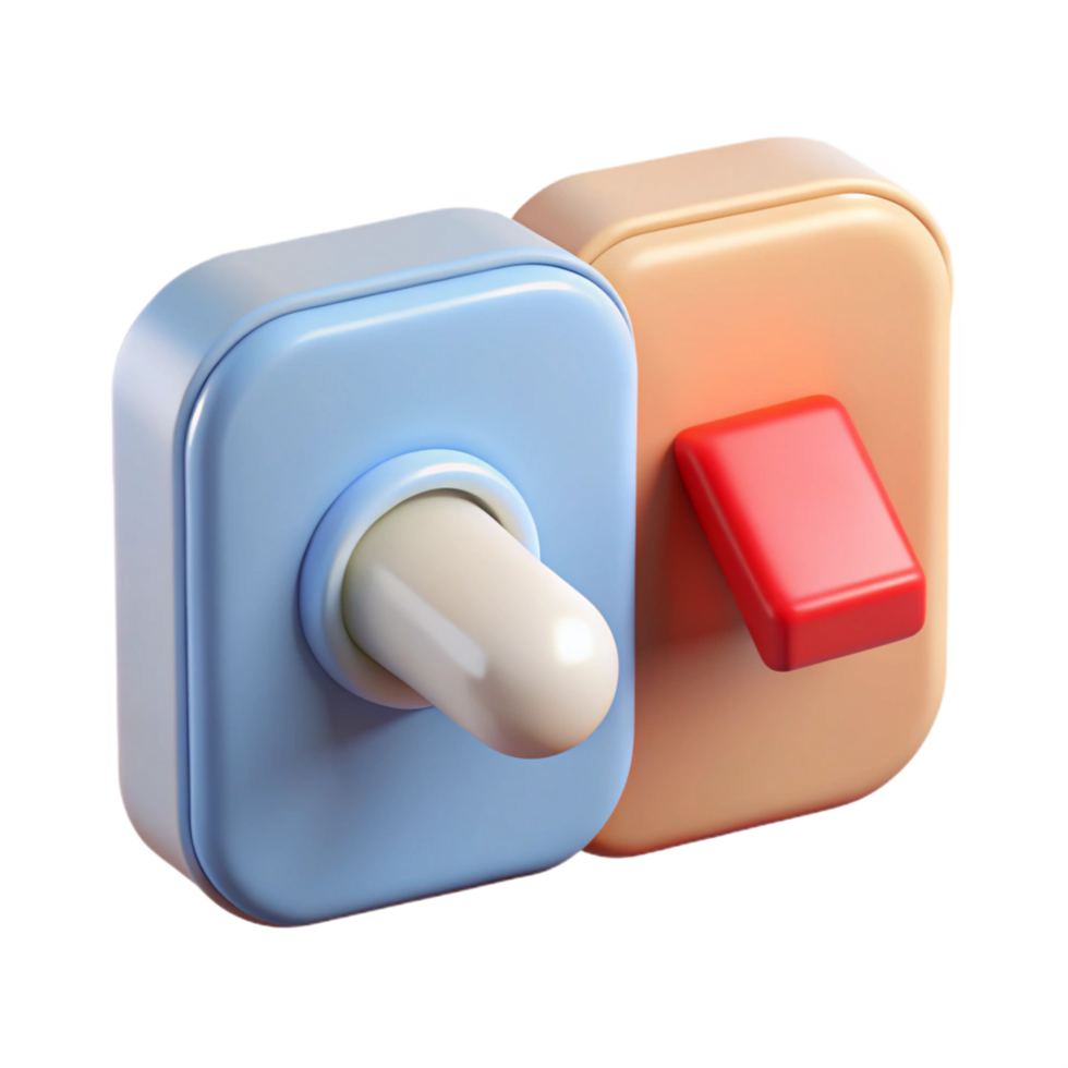 wonderful minimalist Light switch, toggle switch, electrical, original png