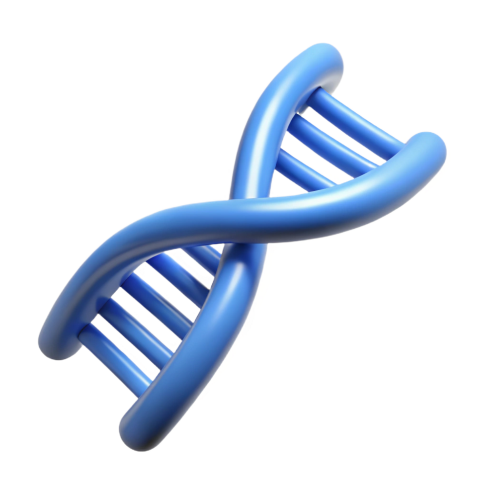 vibrant rustic DNA strand, double helix structure premium png