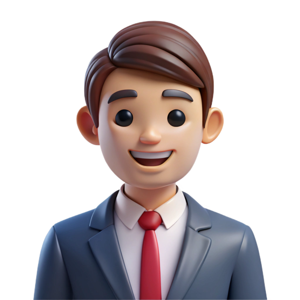 magnificent rustic Smiling businessman in suit and tie high resolution png