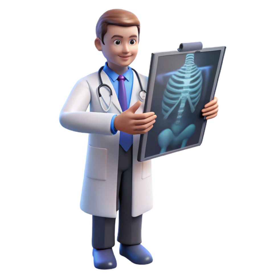 stunning abstract Doctor, examining X-ray X-ray not visible , high resolution png