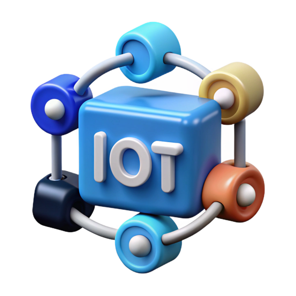 serene classic Internet of Things IoT sensor network diagram high quality png