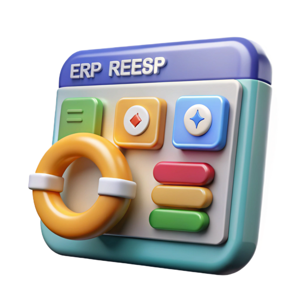 impressive classic Enterprise resource planning ERP software interface authentic png