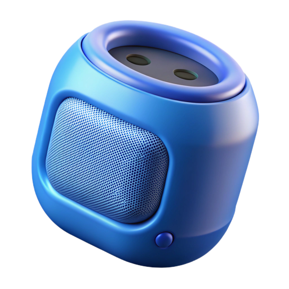 mysterious gorgeous Bluetooth speaker NO BACKGROUND with Transparent Background. professional png