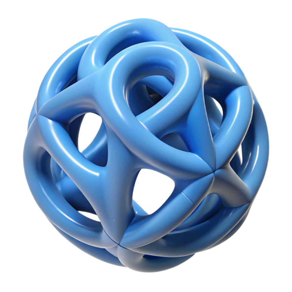 timeless urban 3D printed object, plastic filament NO BACKGROUND with Transparent Transparent Background. exclusive png