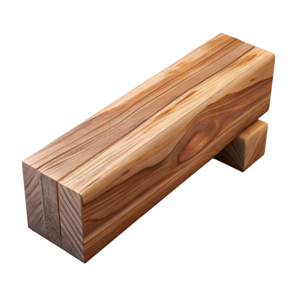 melancholic breathtaking Wooden beam, reclaimed wood, NO BACKGROUND with Transparent Background. top-tier png