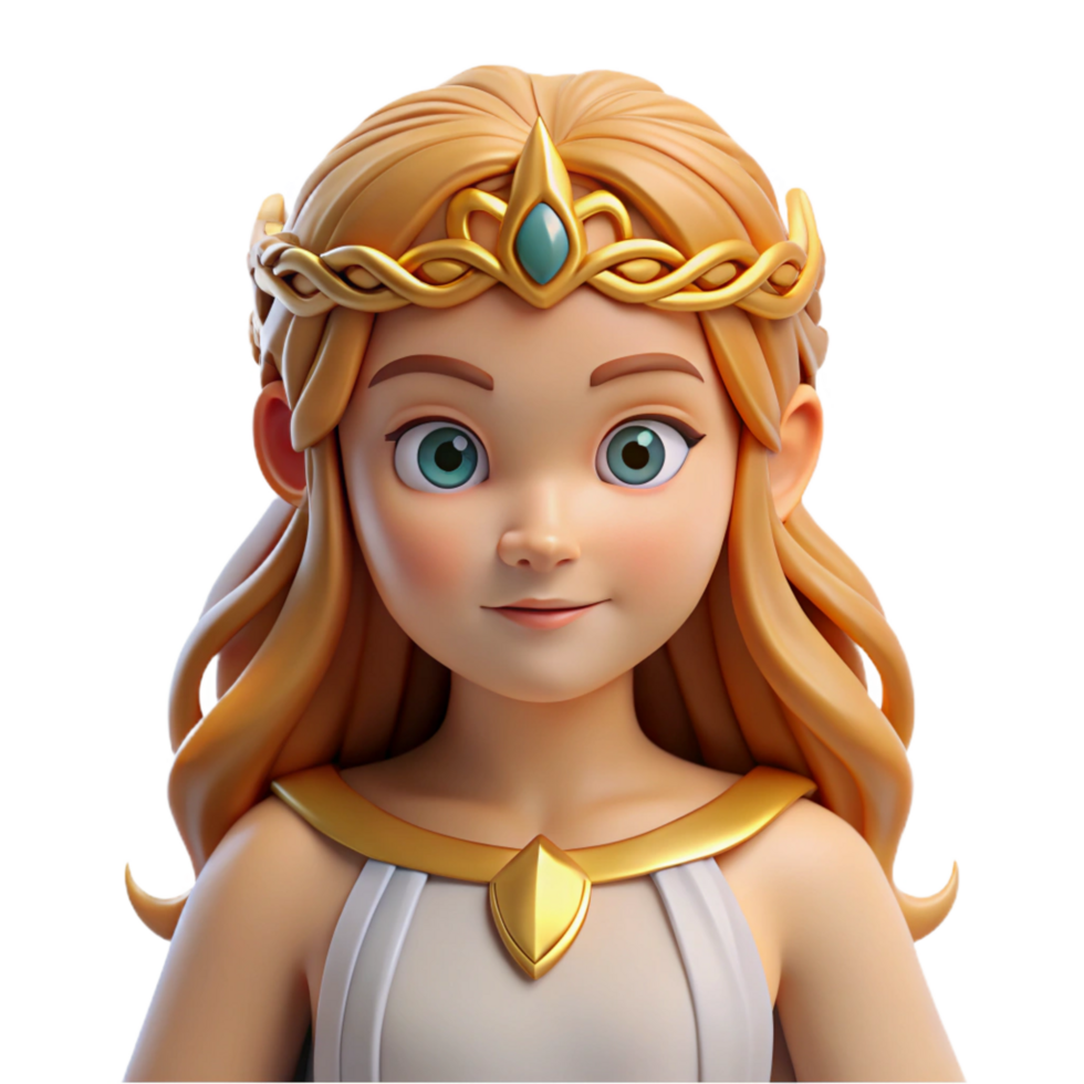 remarkable bohemian Freyja, Norse goddess of love, beautiful goddess, NO BACKGROUND with Transparent Background. precision png
