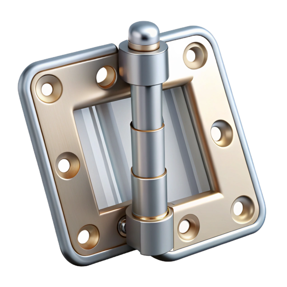 pristine tranquil traditional Window hinge mechanism detail, NO BACKGROUND with Transparent Background. original png