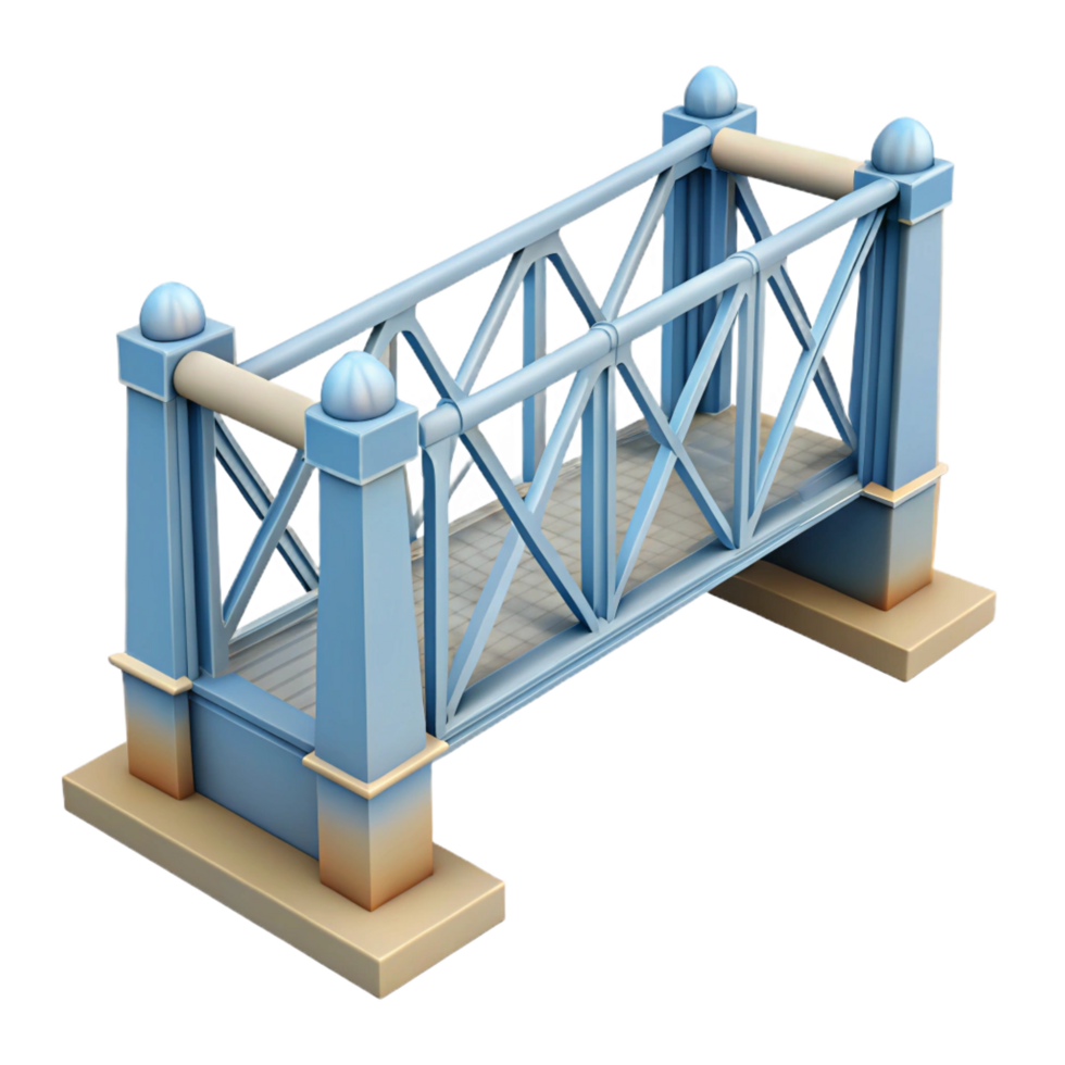 hypnotic sought-after Sketch of a cantilever bridge NO BACKGROUND with Transparent Background. png