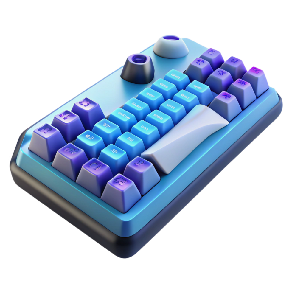 radiant distinctive Gaming keyboard, mechanical switches NO BACKGROUND with Transparent Background. png