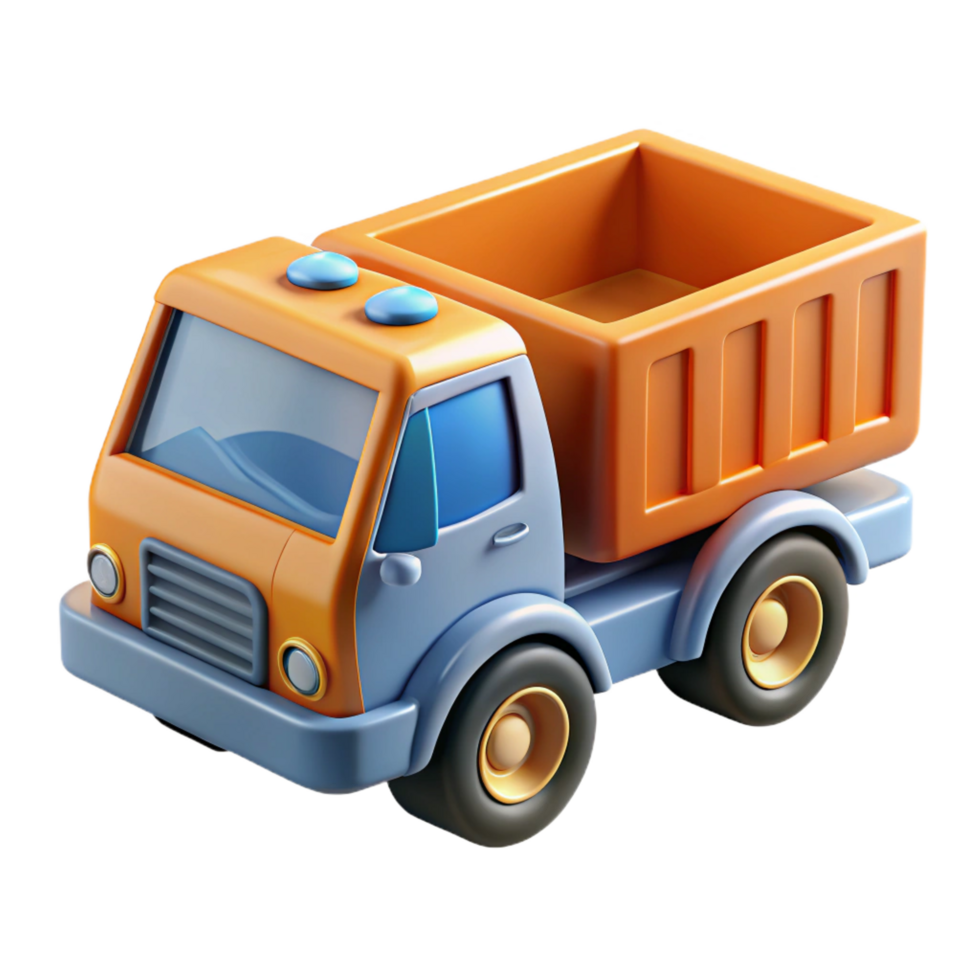 whimsical sumptuous Dump truck NO BACKGROUND with Transparent Background. exclusive png
